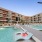 Shimmering resort-style pool