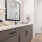 Primary Bathroom with Vanity & Elegant Quartz Countertops