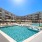 Sparkling swimming pool